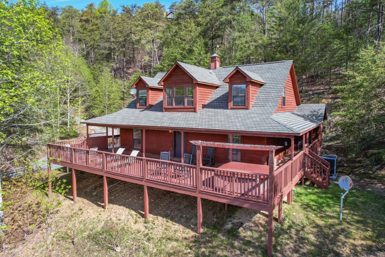 Private Mountain Cabin, Hot Tub Escape In The Smokies, With The View Sevierville Zewnętrze zdjęcie