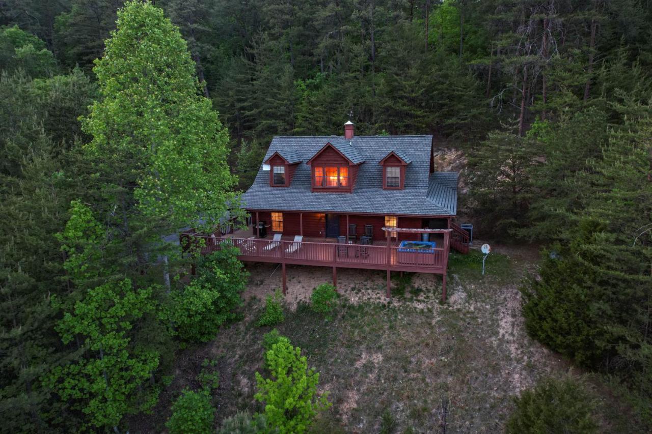 Private Mountain Cabin, Hot Tub Escape In The Smokies, With The View Sevierville Zewnętrze zdjęcie