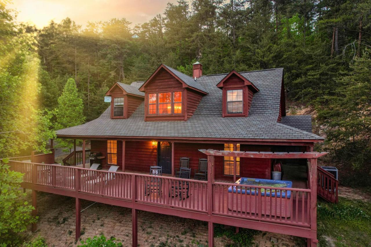 Private Mountain Cabin, Hot Tub Escape In The Smokies, With The View Sevierville Zewnętrze zdjęcie